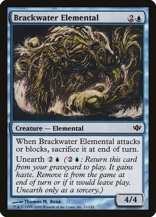 Brackwater Elemental  (Foil)