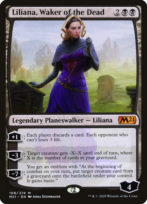 Liliana, Waker of the Dead  (Foil)