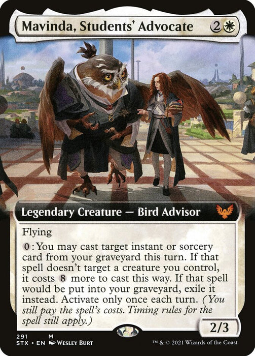 Mavinda, Students' Advocate  - Legendary - Extended Art (Foil)