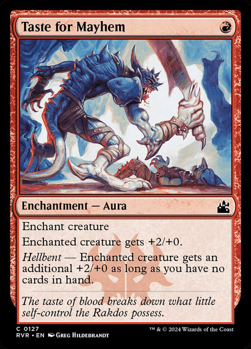 Taste for Mayhem (Foil)