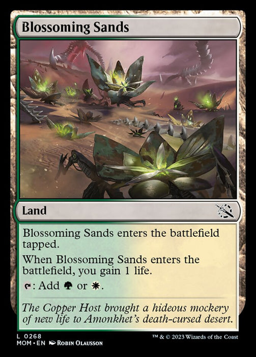 Blossoming Sands (Foil)