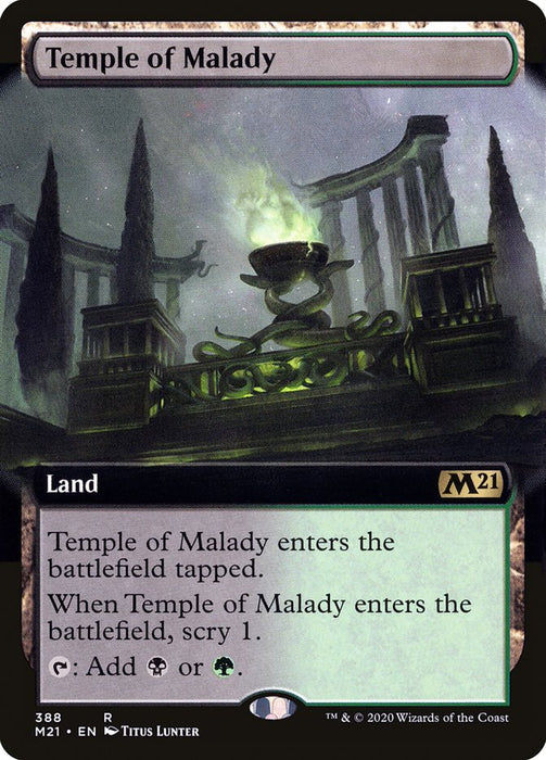 Temple of Malady  - Extended Art