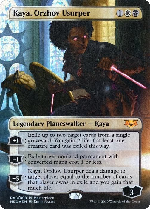 Kaya, Orzhov Usurper - Borderless  (Foil)