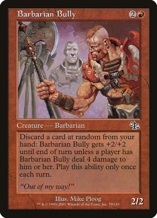 Barbarian Bully  (Foil)