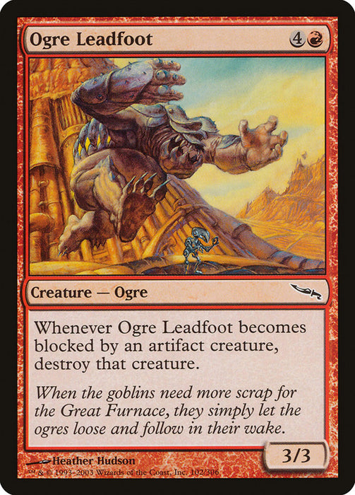 Ogre Leadfoot  (Foil)