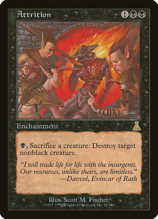 Attrition  (Foil)