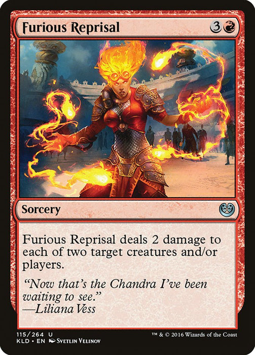 Furious Reprisal  (Foil)