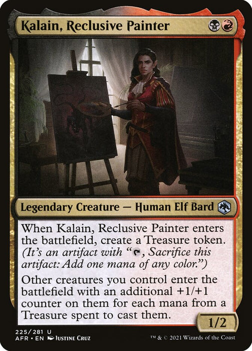 Kalain, Reclusive Painter  - Legendary (Foil)
