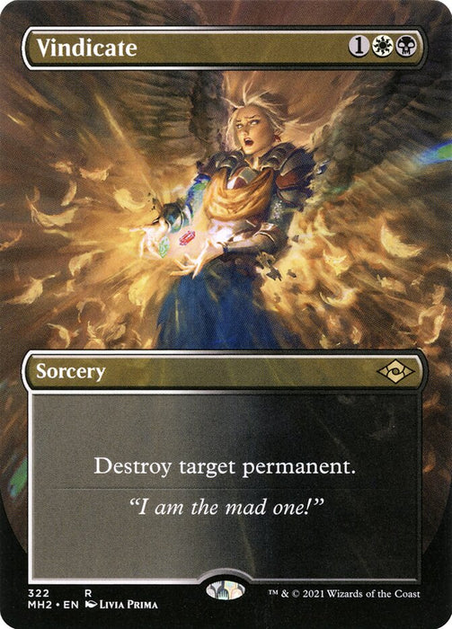 Vindicate - Borderless  - Inverted (Foil)