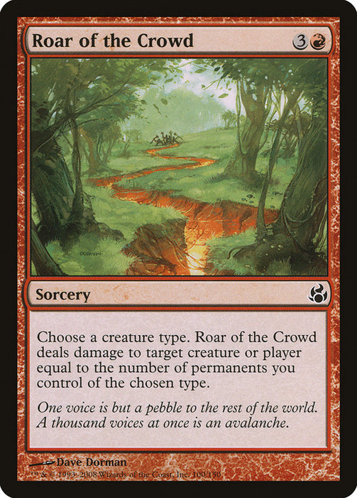 Roar of the Crowd  (Foil)