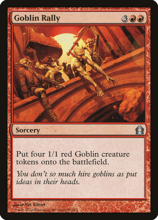 Goblin Rally  (Foil)