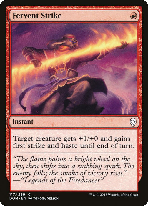 Fervent Strike  (Foil)
