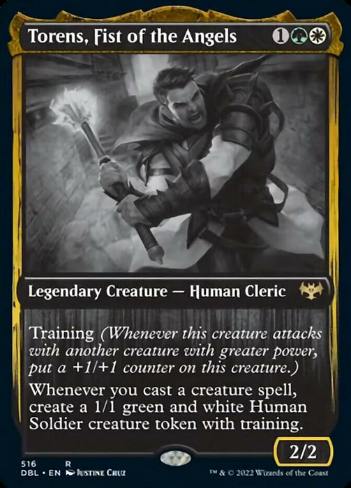 Torens, Fist of the Angels  - Legendary - Inverted (Foil)