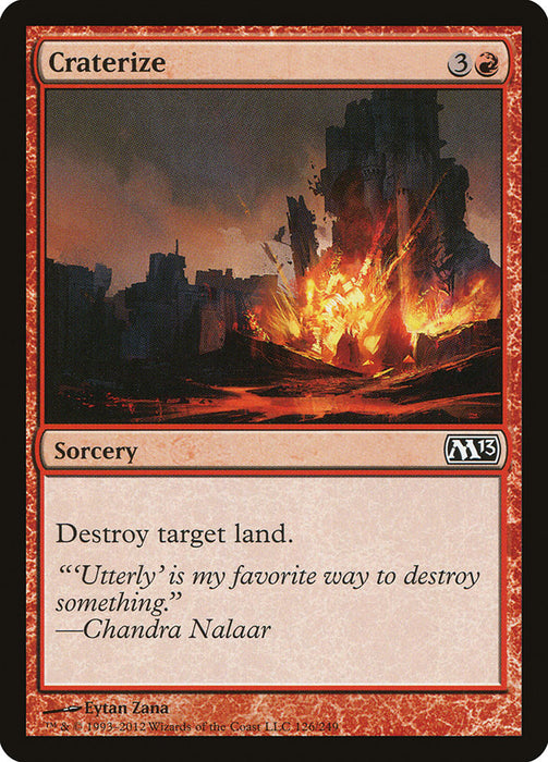 Craterize  (Foil)