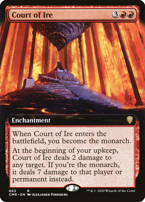 Court of Ire  - Extended Art (Foil)
