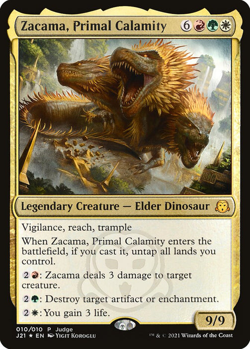 Zacama, Primal Calamity  - Legendary (Foil)