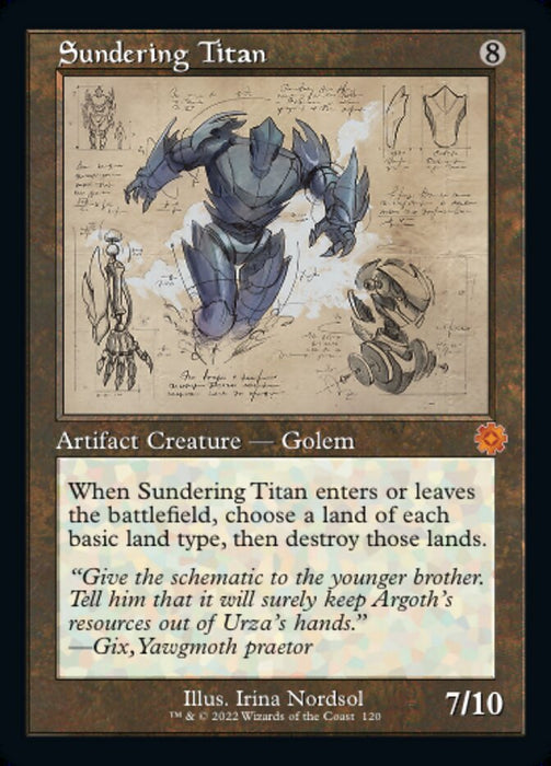 Sundering Titan - Retro Frame