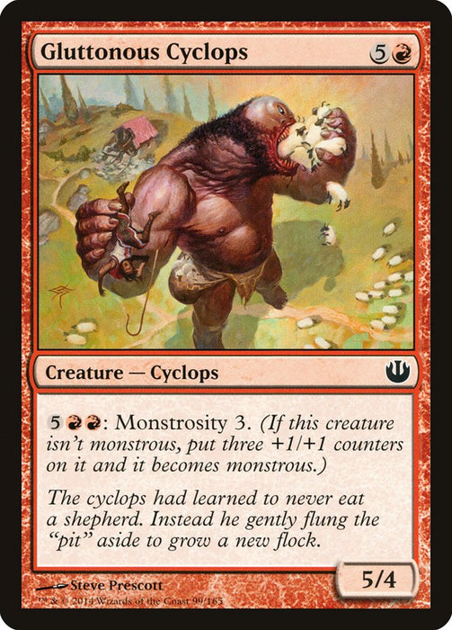 Gluttonous Cyclops  (Foil)