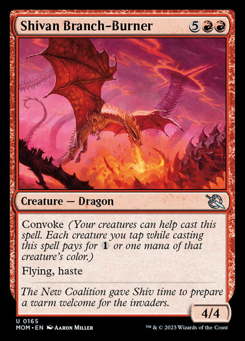 Shivan Branch-Burner (Foil)