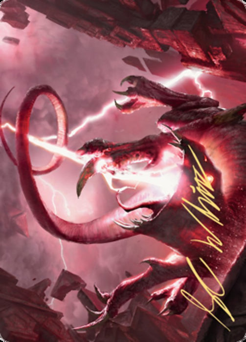 Thundering Rebuke // Thundering Rebuke - Borderless  (Foil)