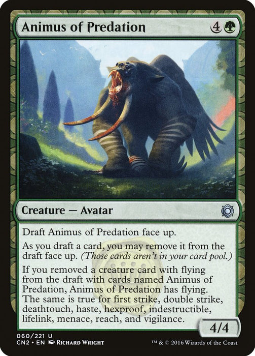 Animus of Predation  - Draft (Foil)