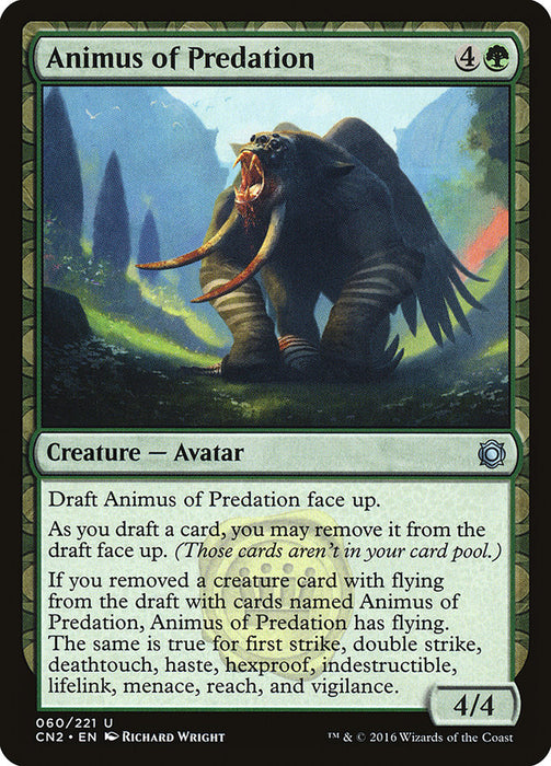 Animus of Predation - Draft
