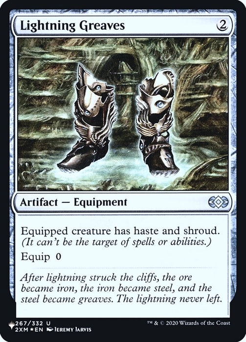 Lightning Greaves (Foil)