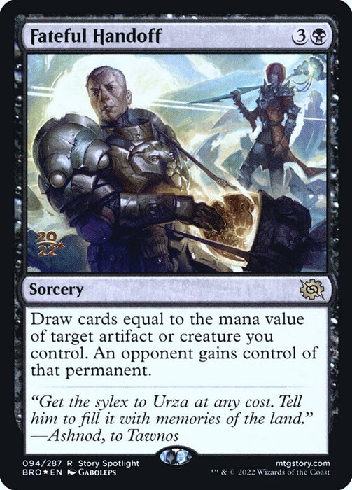 Fateful Handoff (Foil)