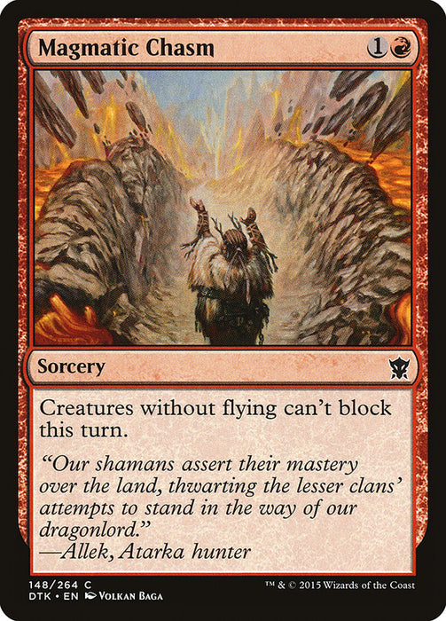 Magmatic Chasm  (Foil)