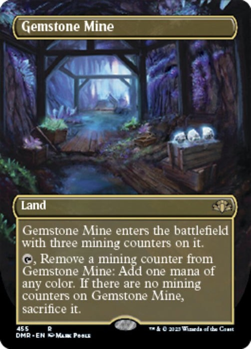 Gemstone Mine - Borderless (Foil)
