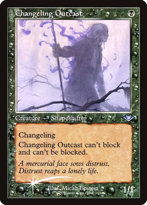 Changeling Outcast - Retro Frame  (Foil)
