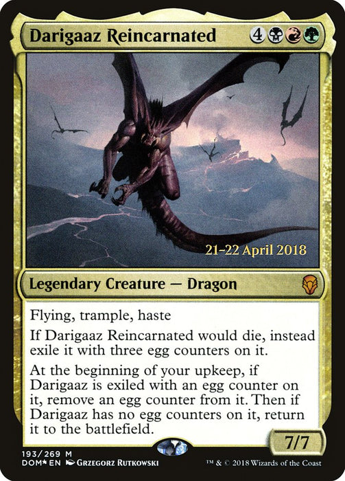 Darigaaz Reincarnated  - Legendary (Foil)