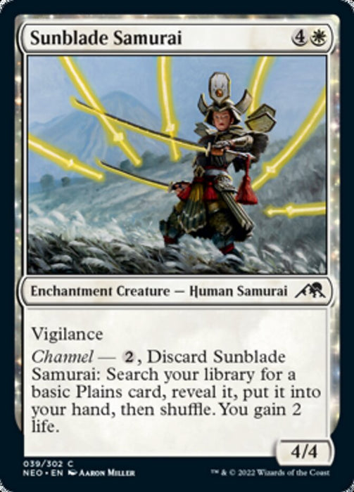 Sunblade Samurai  (Foil)