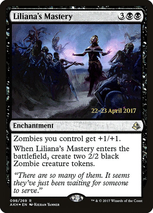 Liliana's Mastery  (Foil)