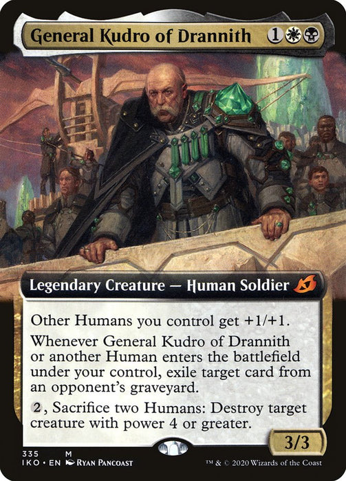 General Kudro of Drannith  - Legendary - Extended Art (Foil)