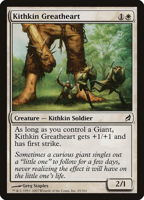 Kithkin Greatheart  (Foil)