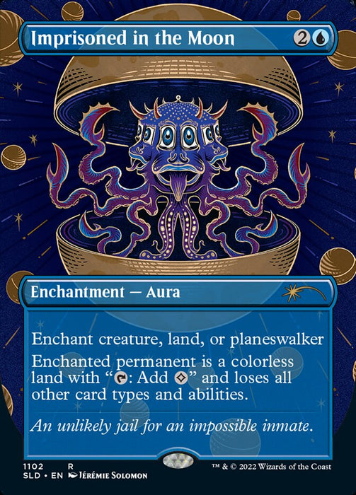Imprisoned in the Moon - Borderless - Full Art - Inverted