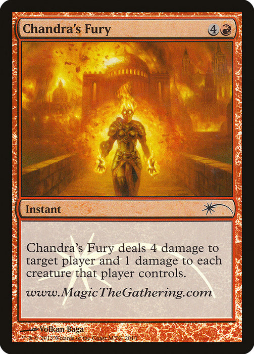 Chandra's Fury  (Foil)