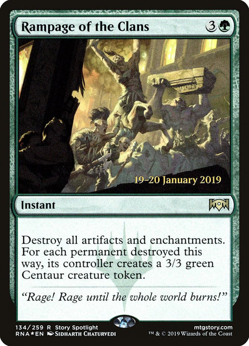 Rampage of the Clans  (Foil)