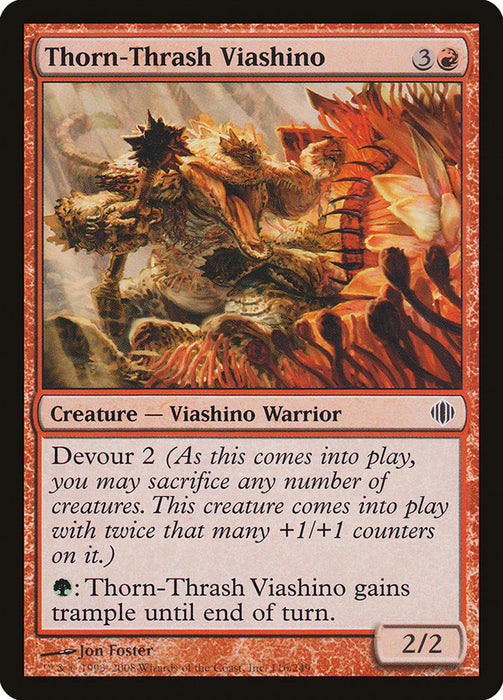 Thorn-Thrash Viashino  (Foil)