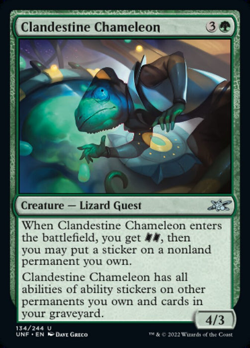 Clandestine Chameleon (Foil)
