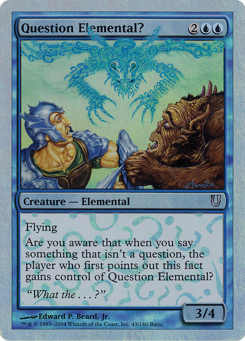 Question Elemental?  (Foil)