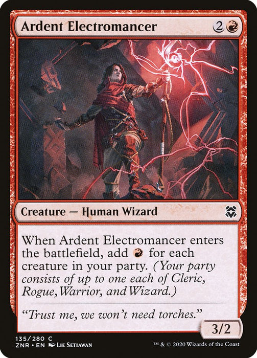 Ardent Electromancer  (Foil)