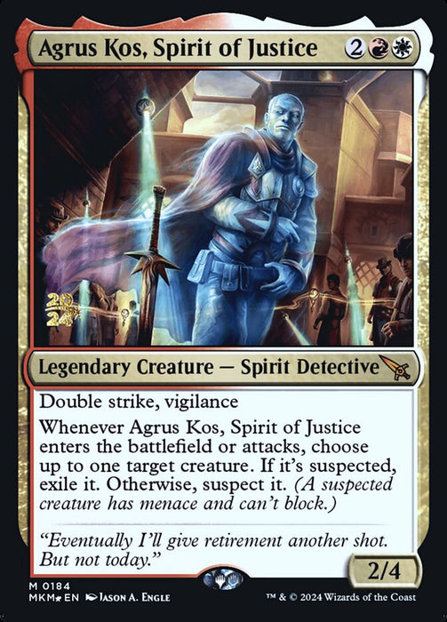 Agrus Kos, Spirit of Justice - Legendary (Foil)