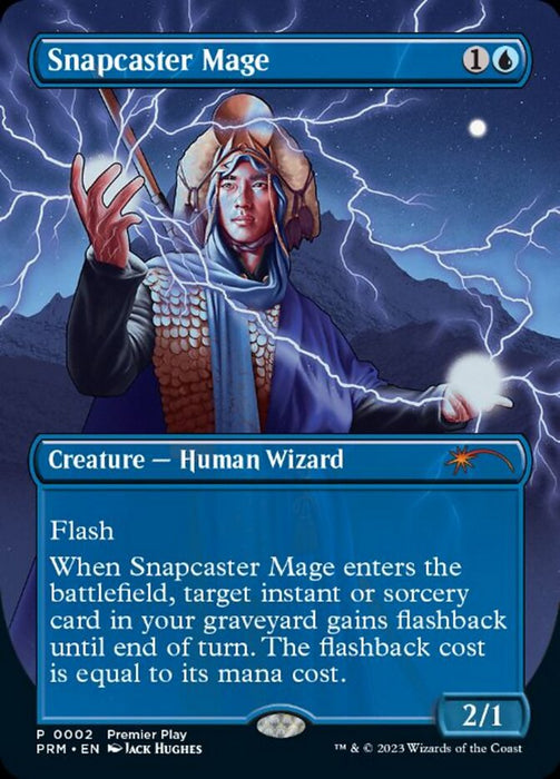 Snapcaster Mage - Borderless - Inverted
