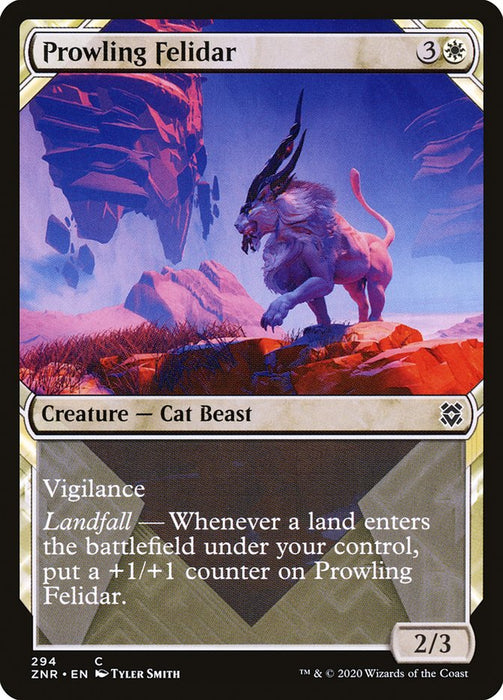 Prowling Felidar  - Showcase (Foil)