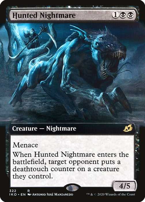 Hunted Nightmare  - Extended Art (Foil)