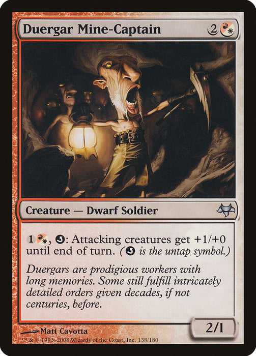 Duergar Mine-Captain  (Foil)