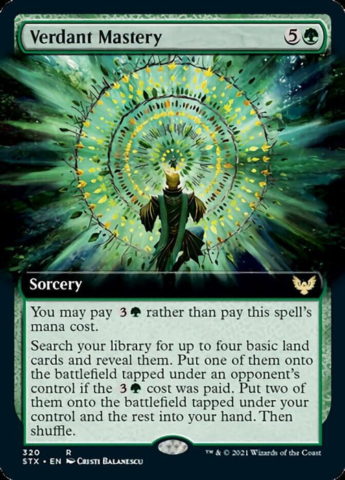 Verdant Mastery  - Extended Art