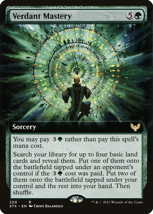 Verdant Mastery  - Extended Art (Foil)